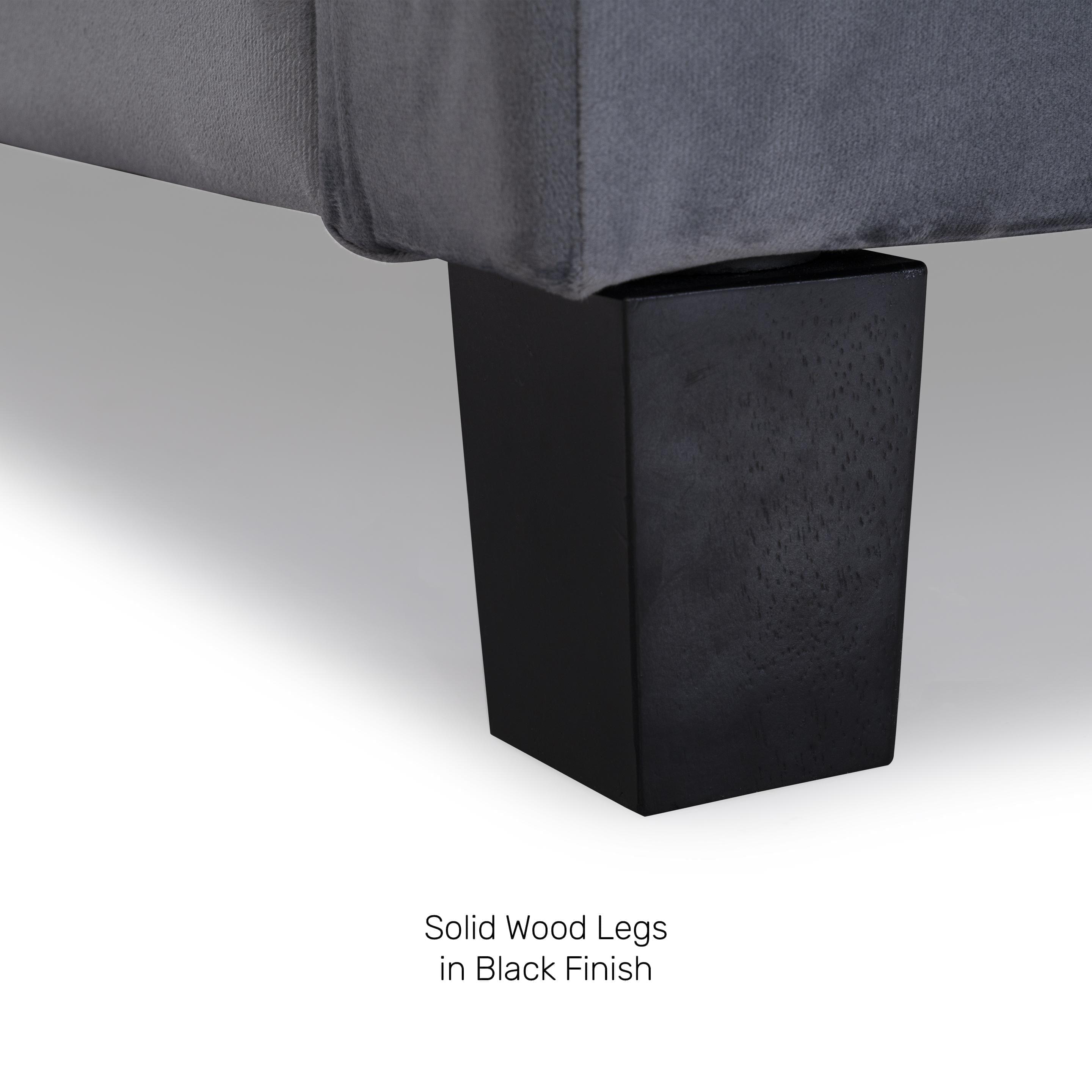 Dew Upholstered Queen Bed Plush Comfort eTerior Bangalore