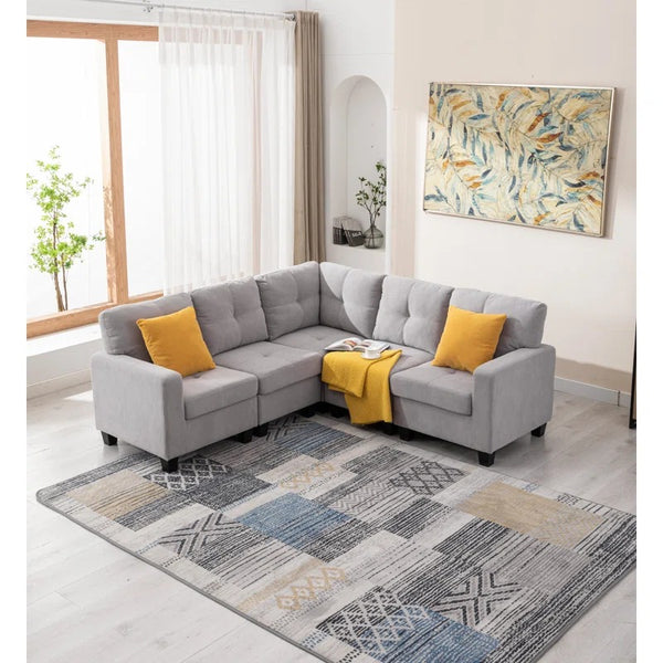 L Shape Sofa in Bangalore | Starting at Rs. 27,999 | eTerior