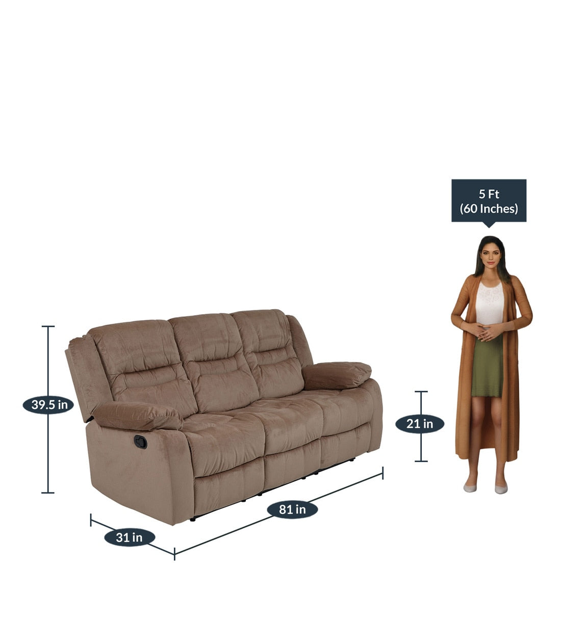 Roop 3 Seater Recliner – eTerior