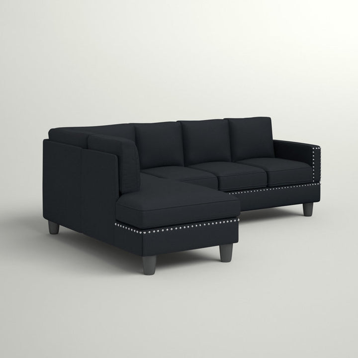 Lina L Shape Sofa off White