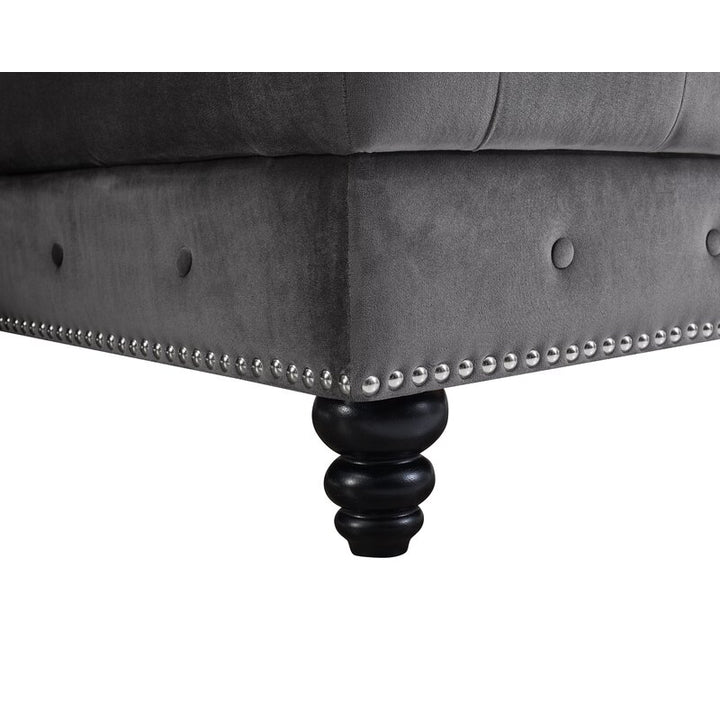 Yuri L Shape Sofa grey