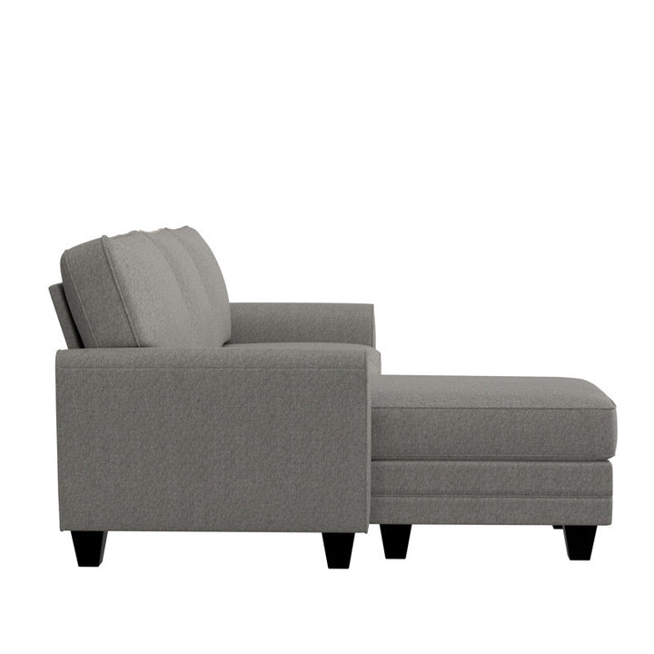 Lucy L Shape Sofa Grey