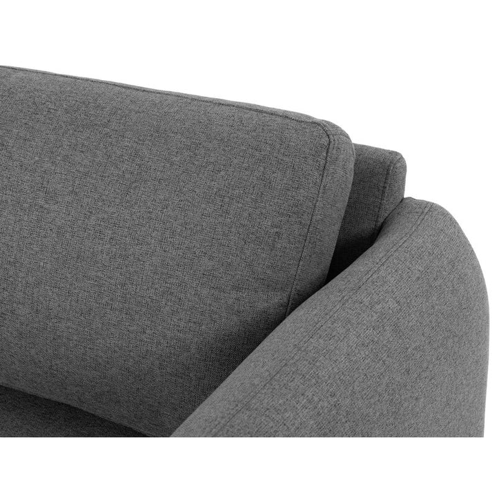 Miyako Three Seater Sofa grey