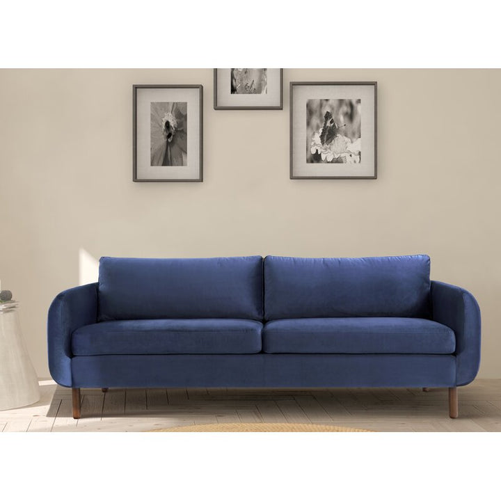 Miyako Three Seater Sofa Blue