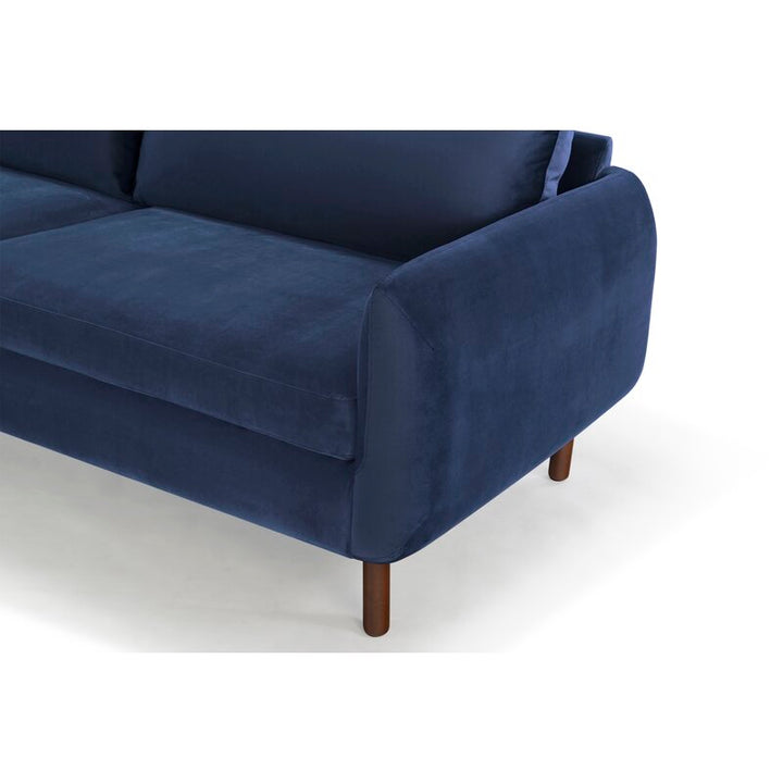 Miyako Three Seater Sofa Blue