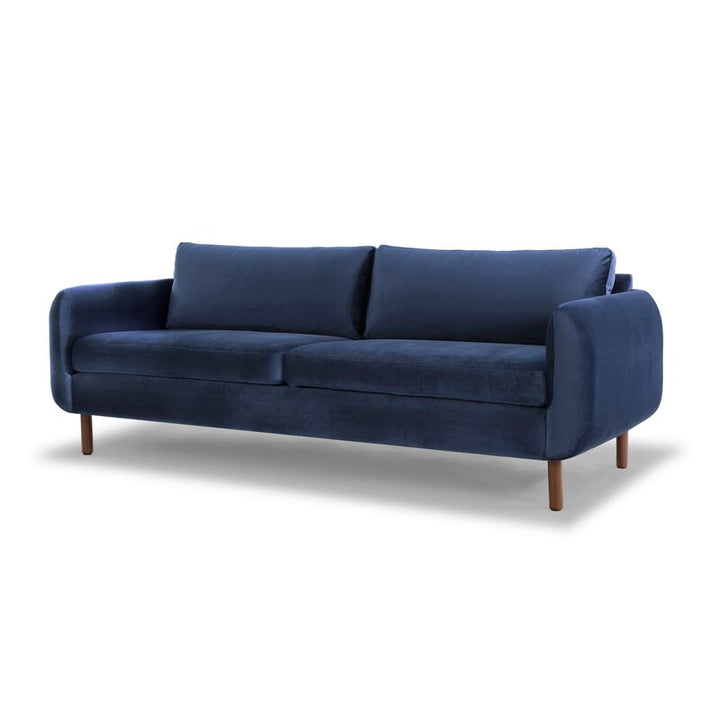 Miyako Three Seater Sofa Blue