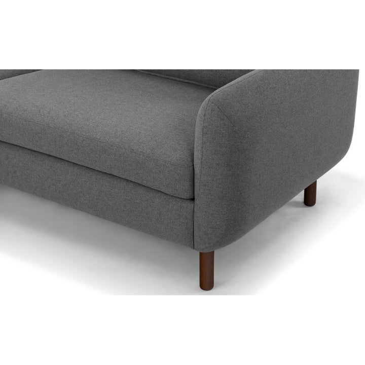 Miyako Three Seater Sofa grey