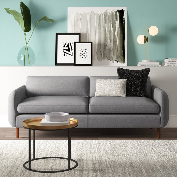 Miyako Three Seater Sofa grey