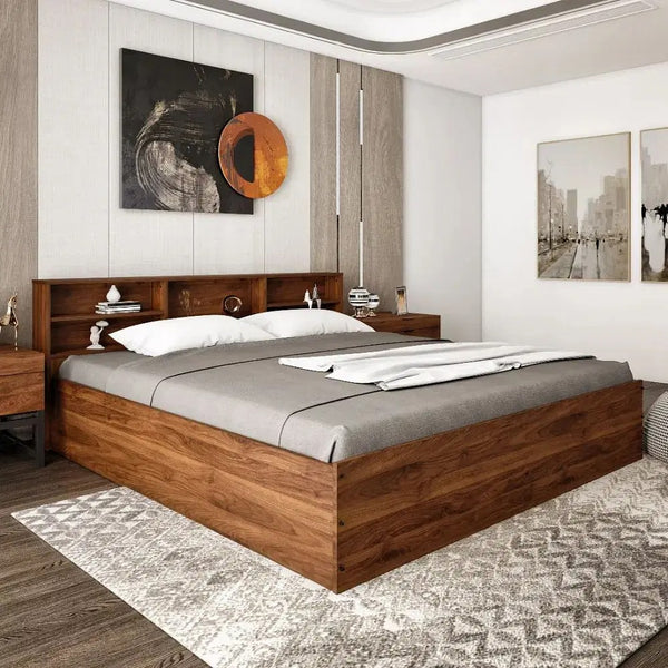 Samy Storage Queen Bed